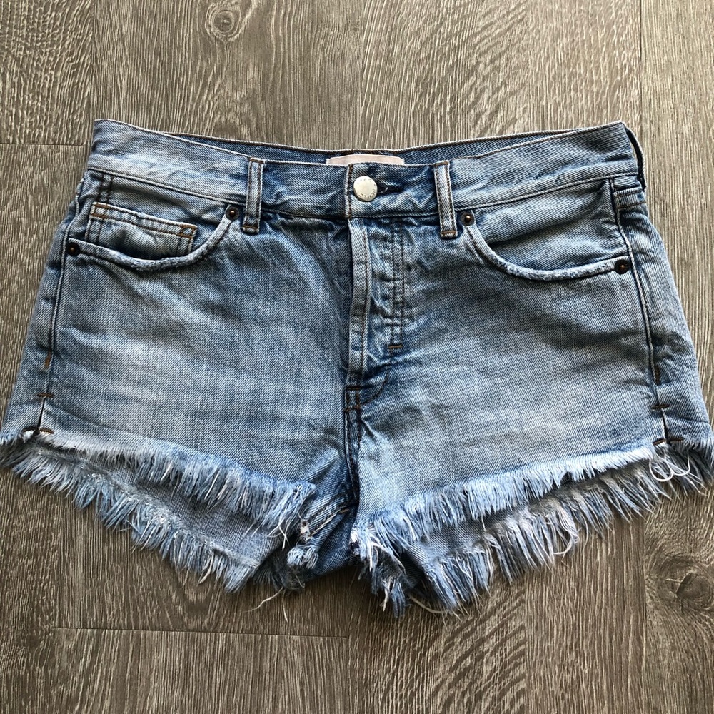 Free People Denim Shorts